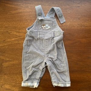 Vintage corduroy overalls grey 6 months